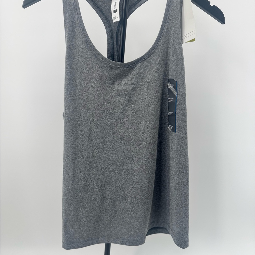 All in Motion Women’s Charcoal Racerback Tank size Large NWT - Picture 6 of 6